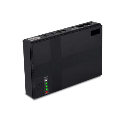 China Mini Networking DC UPS With Output 5V 9V 12V 15V 24V POE Portable With Battery For Wifi Router CCTV Camera Phone for sale