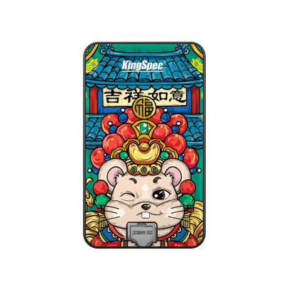 China Portable Solid State Drive 1TB SSD KingSpec Lucky Mouse New Product Portable SSD for sale