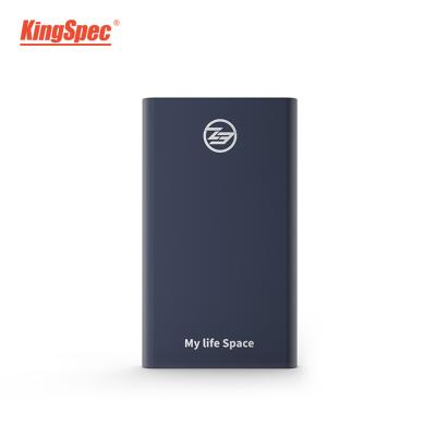 China Type-C USB3.1 128GB 256GB 512GB 1TB SSD KingSpec SSD External Portable Hard Disk PSSD for sale