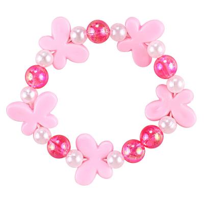 China Sale Promotional Multicolor Flower Beautiful And Durable Beaded Bracelet With High Quality for sale