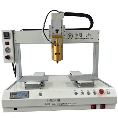 China Single Head Industrial Fully Automatic  Dispensing Machine Hot Melt Glue for sale