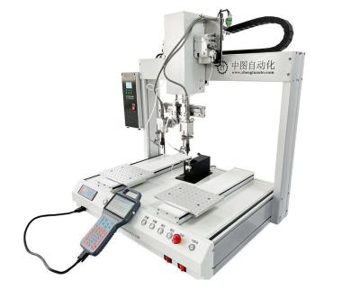 China High-Speed Soldering Head and Real-Time Temperature Monitoring in Fully Automatic Soldering Machine for sale