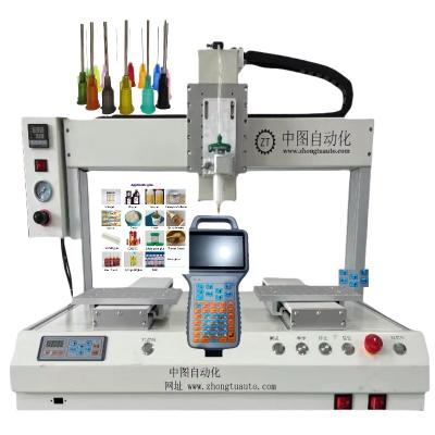 China High Viscosity Automatic Dispenser Machine Silicone Three Axis Glue Dispensing Robot for sale