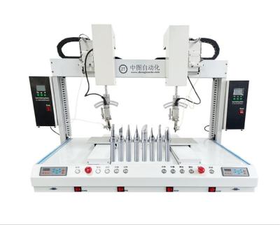 China Auto Welding Equipment Fully Automatic Soldering  Machine Soldering Robot For Wire for sale