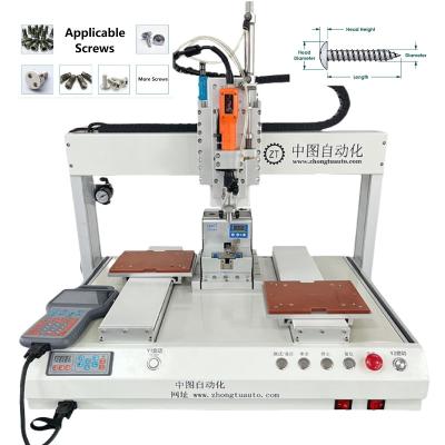 China Automatic Screw Locking Machine Single Head Dual Platforms for sale