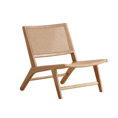 China Convertible Classic Nordic Modern Home Rattan Leisure Natural Chair for sale