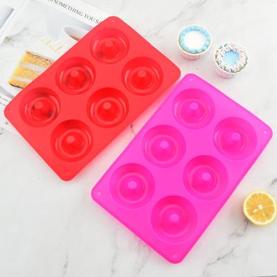 China BPA Free Silicone Stocked Baking Mold for Making Hot Chocolate Bombs, Cake, Jelly, Dome Mousse 6 Holes Medium Semi Sphere Silicone Molds for sale