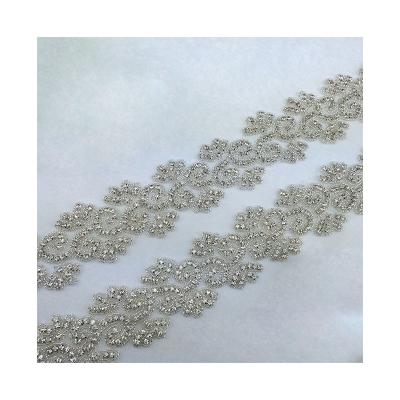 China French popular wholesale popular rhinestone bridal trim for sale