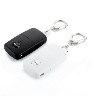 China OEM Portable Mini Pocket Travel Portable Smart Key Chain Charger 1000mAh Power Bank for sale