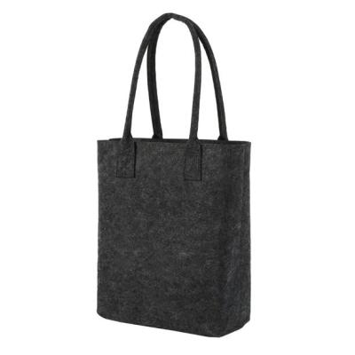 China 2022 new fashion new fashion shopping bag woman shoulder handle eco-friendly felt handbag for sale