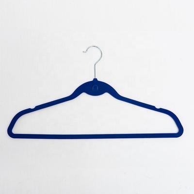 China Sportswear Clothing Type Velvet Hanger For Fabrics for sale