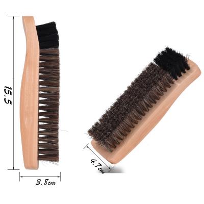 China Sustainable Factory Wholesale Wood Handle Cleaning Brush For Shoe, Clothes for sale