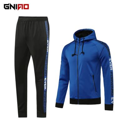 China Soft Eco - Friendly Football Hoodies Set Wholesale Cut And Sew Hoodies With Pants for sale