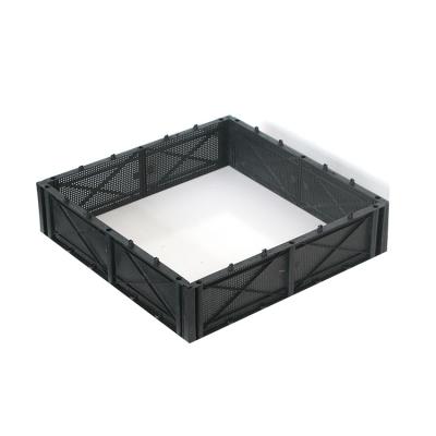 China Extra Large Drip Tray for Garden Decoration 4 Square Units Plant Containers Accessory for sale