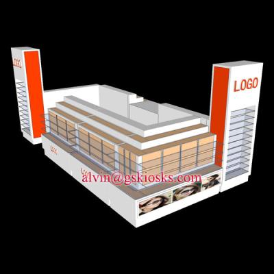 China 3m gz factory mall display showcase sunglass display kiosk interior design 3m for sale