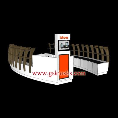 China 15ft Mall Kiosk SZ Factory 10ft For 6m Shoes Kiosk Showcase 10m for sale