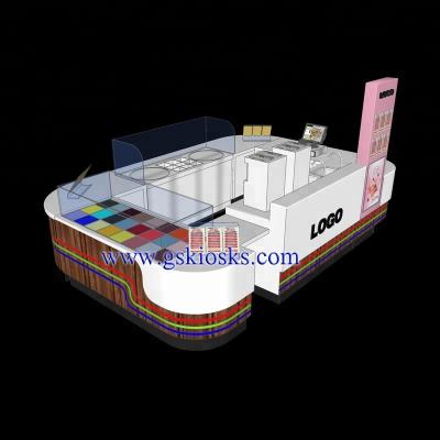 China Custom Shopping Mall Ice Cream Roll / 6m Fried Ice Cream Kiosk For Vending 10m for sale