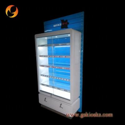 China retail store clear glass display cabinet also can be customized for sale