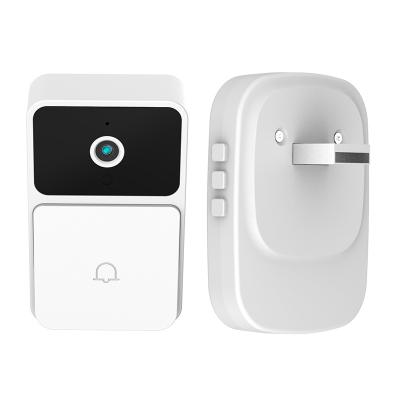 China Official original PC+ABS mini HD WIFI recording M7 door bell night vision intercom camera smart visual wireless doorbell for sale