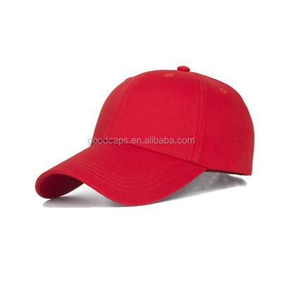 China High Quality COMMON No Logo Mens 100%brushed Cotton Baseball Caps And Hats Blank Promotional Hat for sale