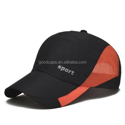 China breathable & Custom Printing Quick-Drying Baseball Caps And Logo Waterproof Breathable Sports Hats Outdoor Hats for sale