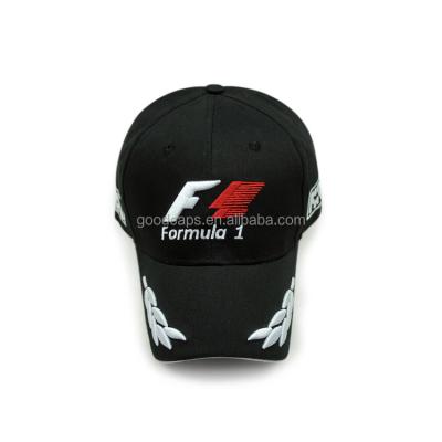 China JOINT Sandwich Cotton Baseball Caps And Hats Custom Embroidery Racing Hats 6 Panel Hat for sale