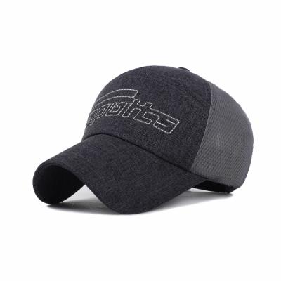 China breathable & High Quality Waterproof Mesh Multi-panel Embroidery Trucker Hat Custom Logo Baseball Caps and Hats for sale