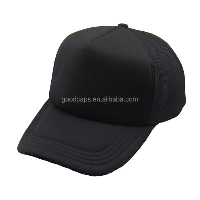 China Foam 5 JOINT Back Strap Sports Baseball Caps Mens Customized And Panel Hats Mesh Cover Blank Cap for sale