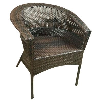 China Waterproof 2021 Hot Sales Wholesale Products With Competitive Price Outdoor Modern Metal Frame Cane Weave Chair for sale