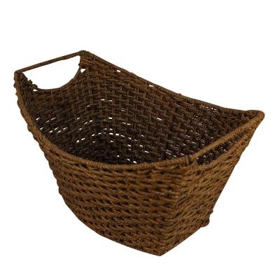 China Wholesale Handmade High Placed Viable Sea Grass Wall Hanging Suppliers Woven Basket Wall Handmade Natural Basket For Home Decoration for sale