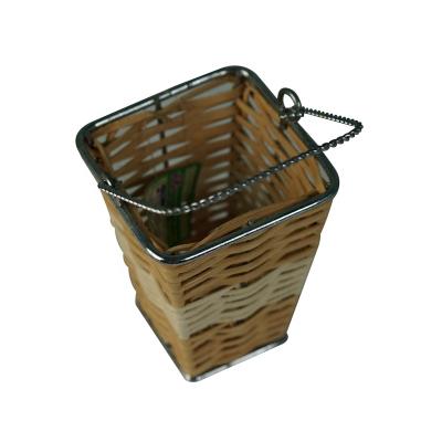 China Sustainable Products with High Repurchase Rates Wholesales Rattan Bread Basket Woven Tea Tray for Coffee Serving Breakfast Dinners for sale