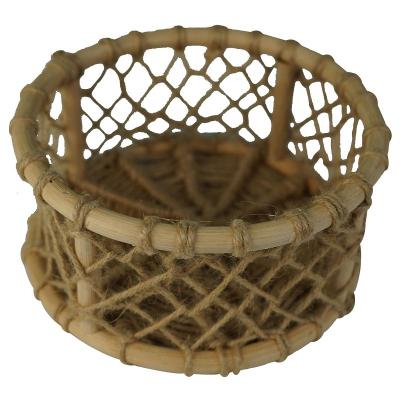 China 2021 New Arrival Customized Style Belly Basket Woven Natural Rattan Storage European Handmade Basket for sale