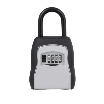 China Hotel home office security zhenzhi key lock box set your own portable combination lock box, 5 key capacity, black for sale