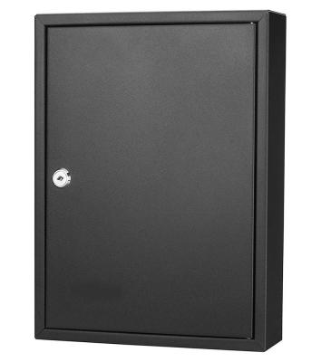 China Home hotel office bank zhenzhi 64 position key lock box with key lock, black for sale