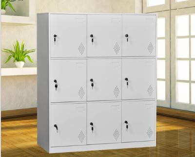 China School Pool Gym Home KD Metal Warehouse Office Locker Room Storage Cabinet Steel Locker With High Quality for sale