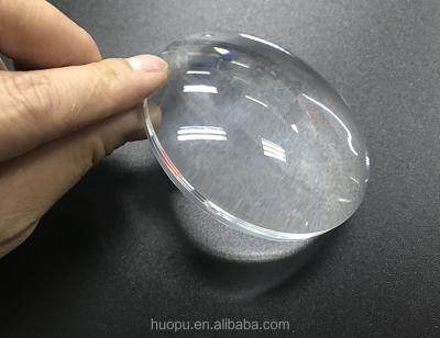 China High Quality Optical PMMA Plano Lens Diameter 80mm Convex Optical Lens For Beer for sale