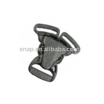 China Plastic three way side release plastic buckle for bag for sale