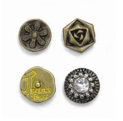 China Metal Rivet Jean Button Replacement for sale