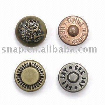 China Nickel Free Jeans Rivets Button for sale