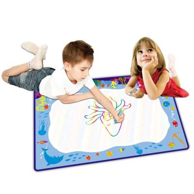 China Cognitive Studying Doodle Toy Learning Gift Magic Educational Enlightenment Drawing Carpet Kids Water Mat Painting Carpet 82*34*78cm for sale