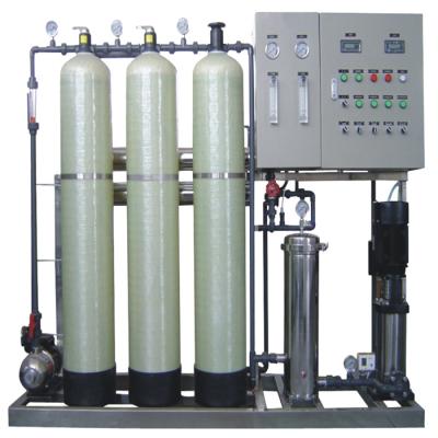 China Three-Tank Water Treatment System, Producing 800L Of Water Per Hour for sale