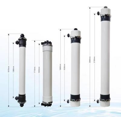 China Pvc Alloy Hollow Fiber Ultrafiltration Membrane Uf Regenerated Water Membrane for sale