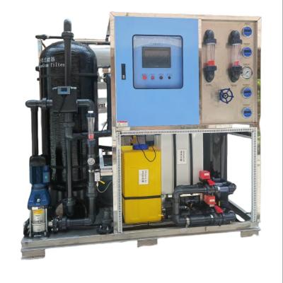 China Remote Control Desalination Water System Producing 50 Tons Of Water Per Day for sale