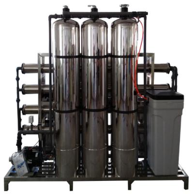 China Reverse Osmosis Purified Water Equipment Skid Mounted 2000L for sale