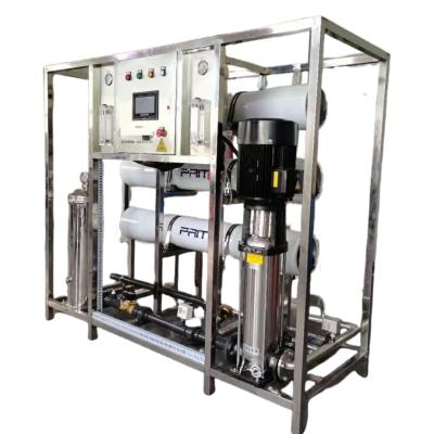 China Industrial Deionized Water Purification System 3t/H 1500w for sale