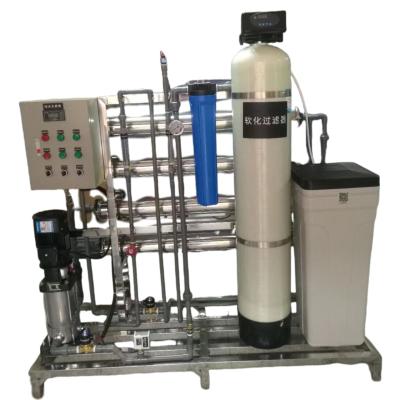 China Deionized Pure Water Treatment Filtration System 1 Tons/Hour for sale