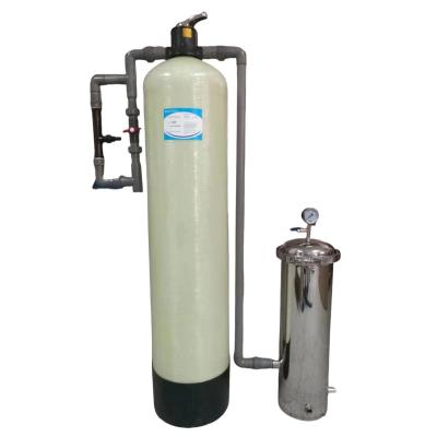 China Single Tank Simple Water Treatment System for Well Water Filtration for sale