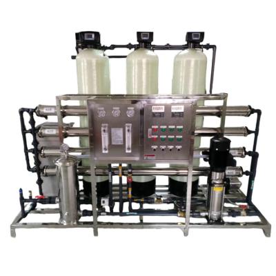 China Industrial Coating Deionized Reverse Osmosis Water Equipment for sale