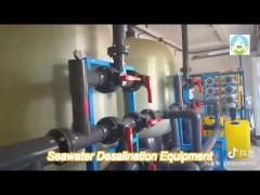 150 tons/day seawater desalination equipment high salinity wastewater zero discharge concentrated wa