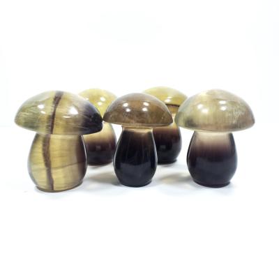 China China Wholesale Natural High Quality Fluorite Crystal Mushroom Has Healing Effect Crystal Craft Decoration for sale